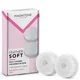 Tête de Brosse Nettoyant Quotidien Feathersoft Barefaced 2 MAGNITONE London – Lot de 2