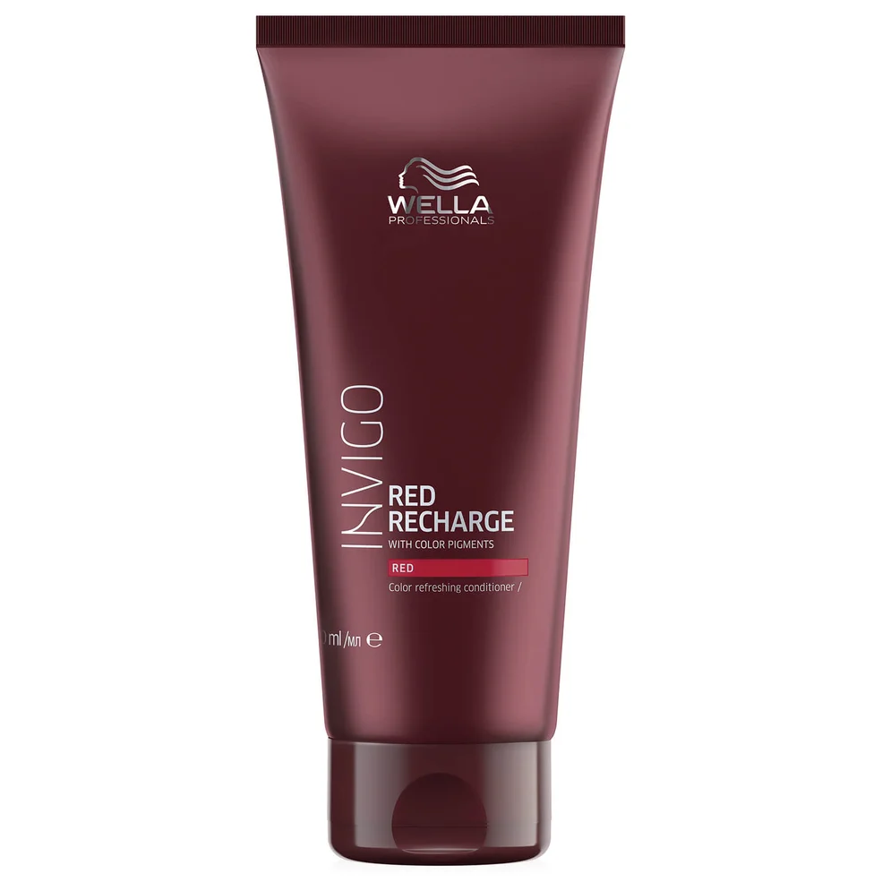 Wella Professionals Care INVIGO Red Recharge Après-shampooing Raviveur de Couleur – Red 200 mlImage1