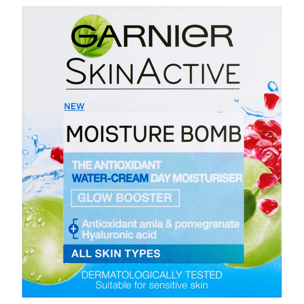 Soin Hydratant Jour Booster d’Éclat Moisture Bomb Garnier 50 mlImage1