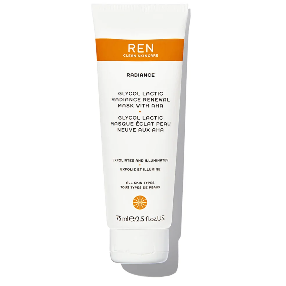 REN Supersize Glycol Lactic Radiance Renewal Mask 75mlImage1