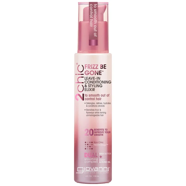 Après-Shampooing Sans rinçage 2chic Frizz Be Gone Giovanni 118 ml