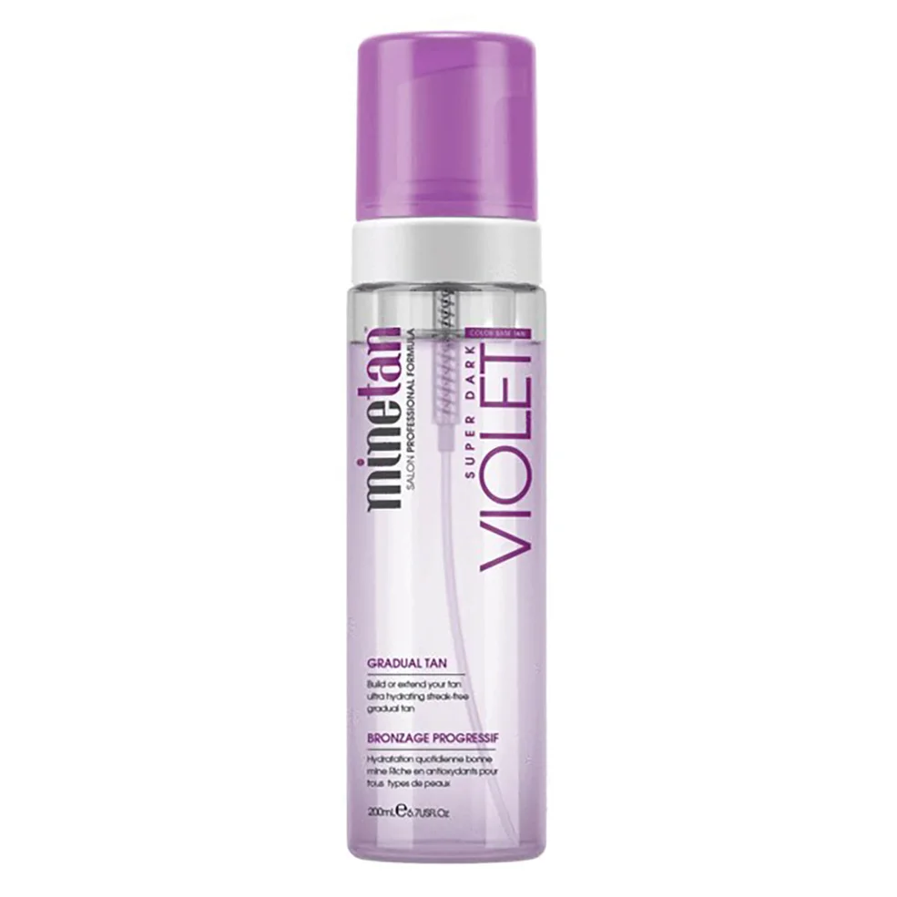 MineTan Violet Everyday Glow Gradual Tan Foam 200mlImage1
