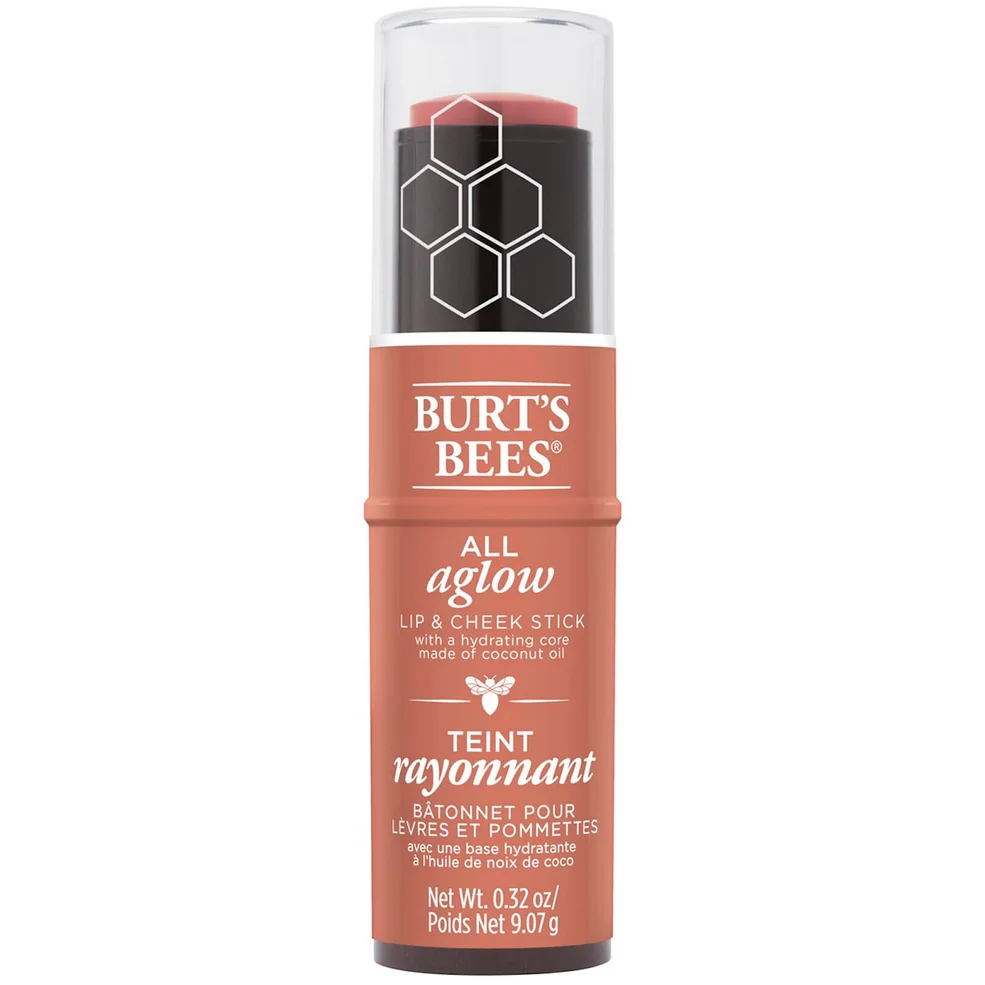 Burt's Bees 100% Natural All Aglow Lip & Cheek Stick 8.5g (Various Shades)Image1
