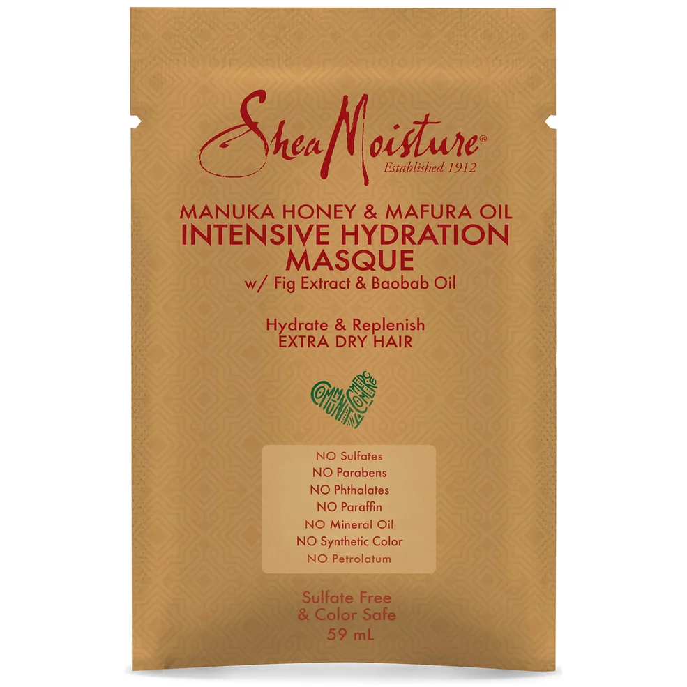 Shea Moisture Masque de soin Miel de Manuka et Huile de Mafura 59 mlImage1