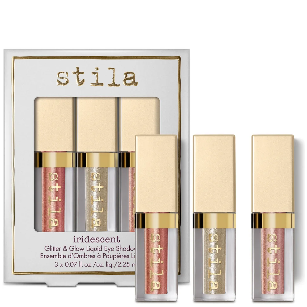 Stila Iridescent Glitter & Glow Duo Chrome Liquid Eyeshadow SetImage1