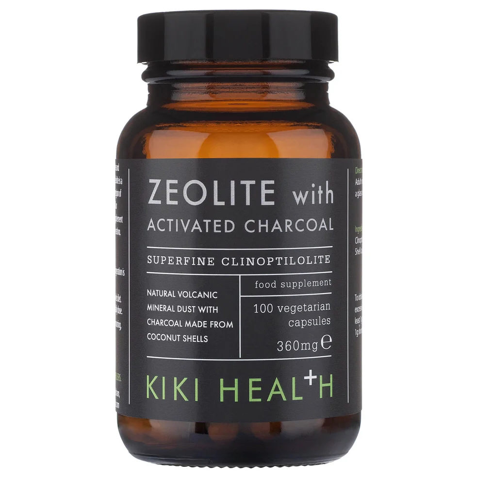 KIKI Health Zeolite with Activated Charcoal Vegicaps (100 Vegicaps)Image1