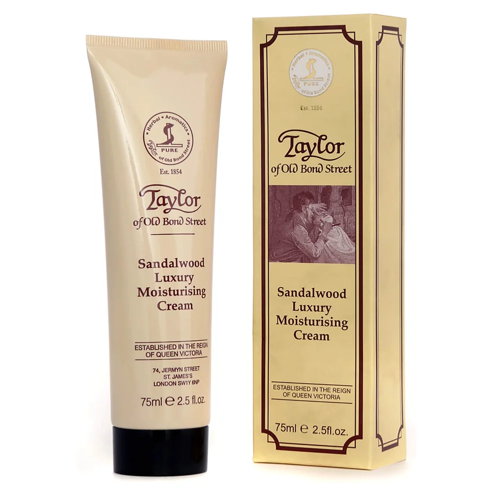 Taylor of Old Bond Street Sandalwood Moisturising Cream 75mlImage1