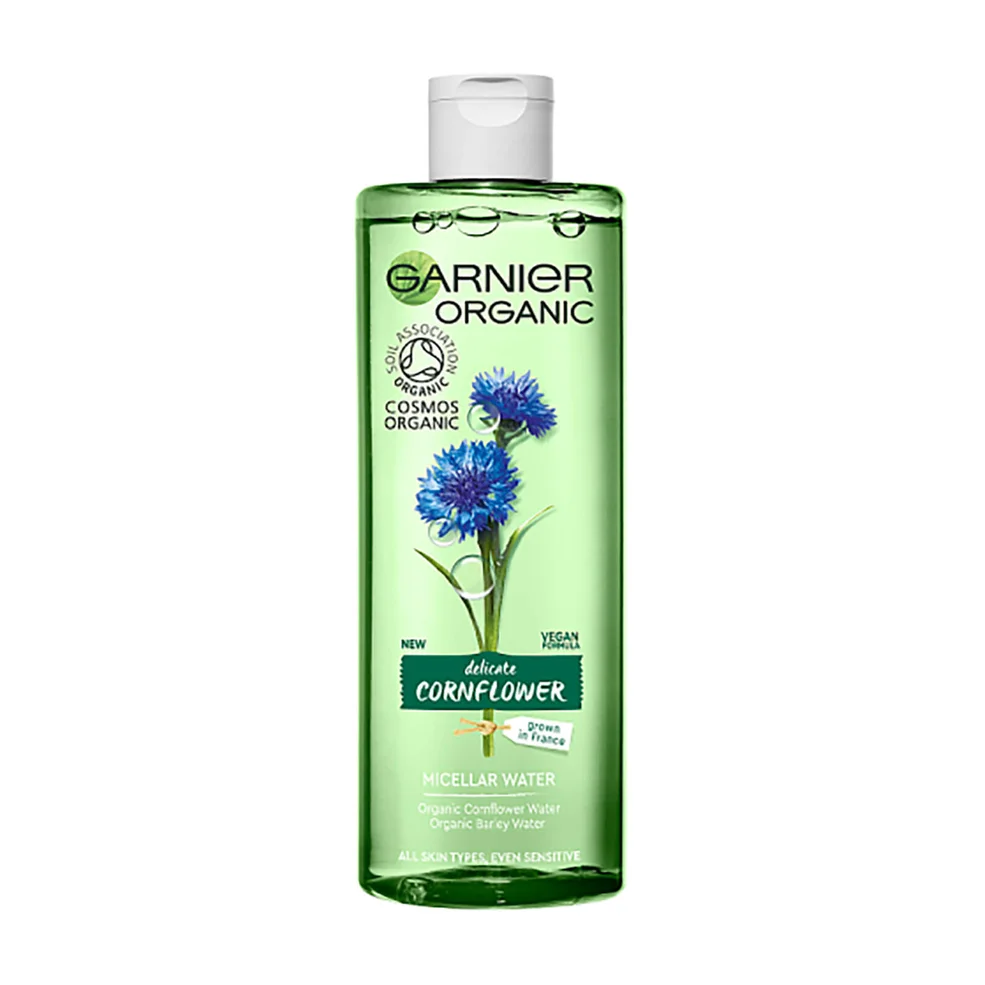 Garnier Organic Cornflower Micellar Cleansing Water 400mlImage1