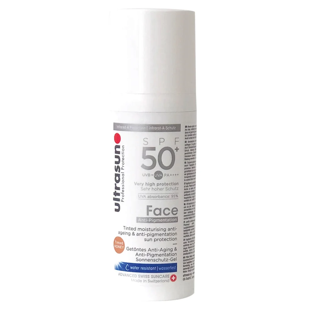 Lotion teintée anti-pigmentation pour le visage au SPF50+ Ultrasun 50mlImage1