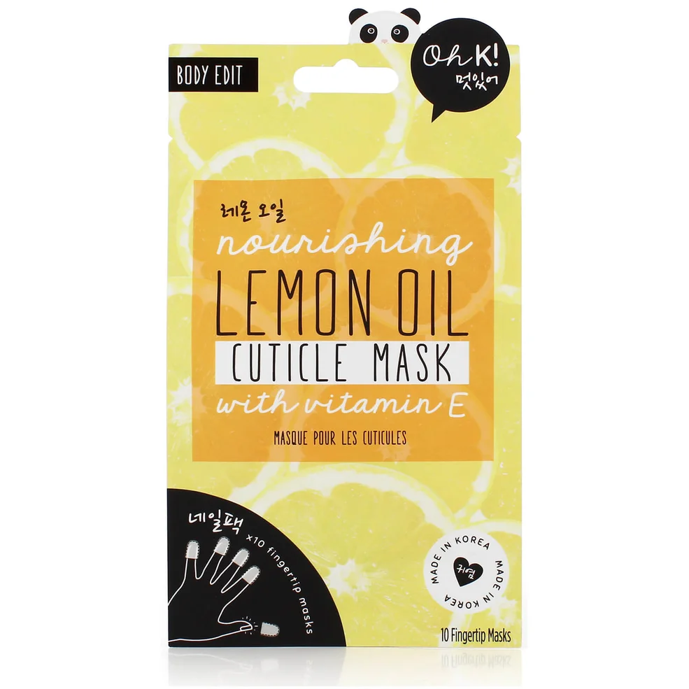 Oh K! Lemon Cuticle Finger Mask 6gImage1