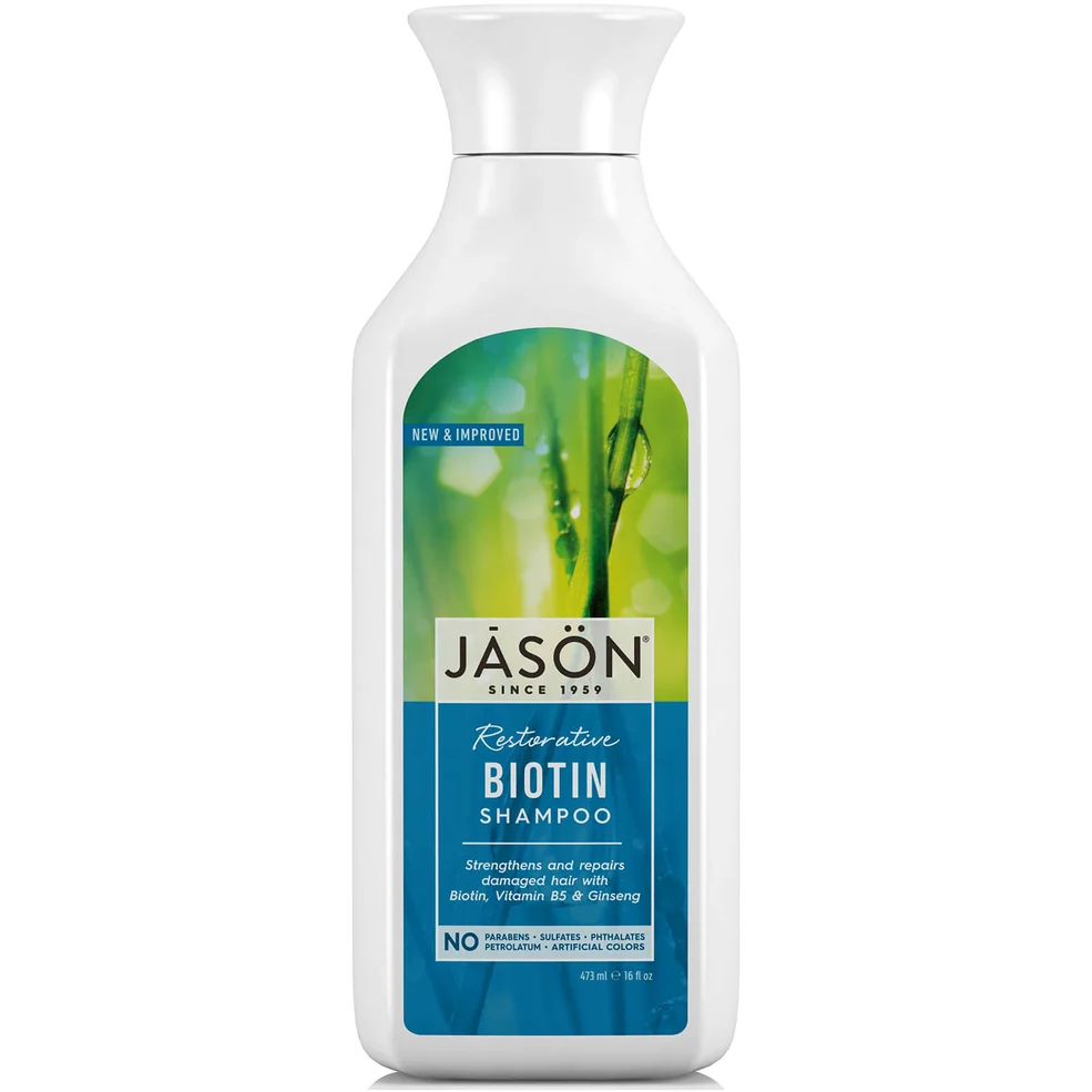 JASON Hair Care Biotin and Hyaluronic Acid Shampoo 473mlImage1