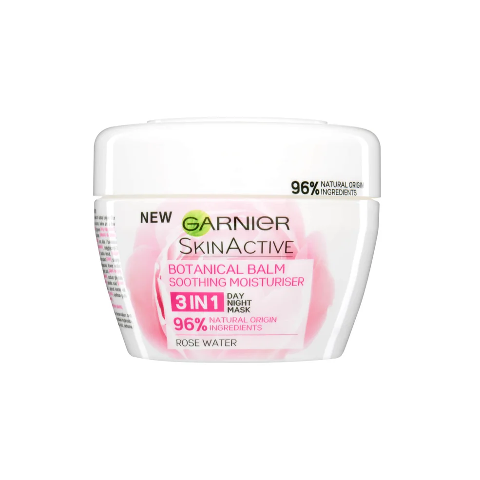 Garnier Natural 3-in-1 Soothing Rose Botanical Balm 140mlImage1