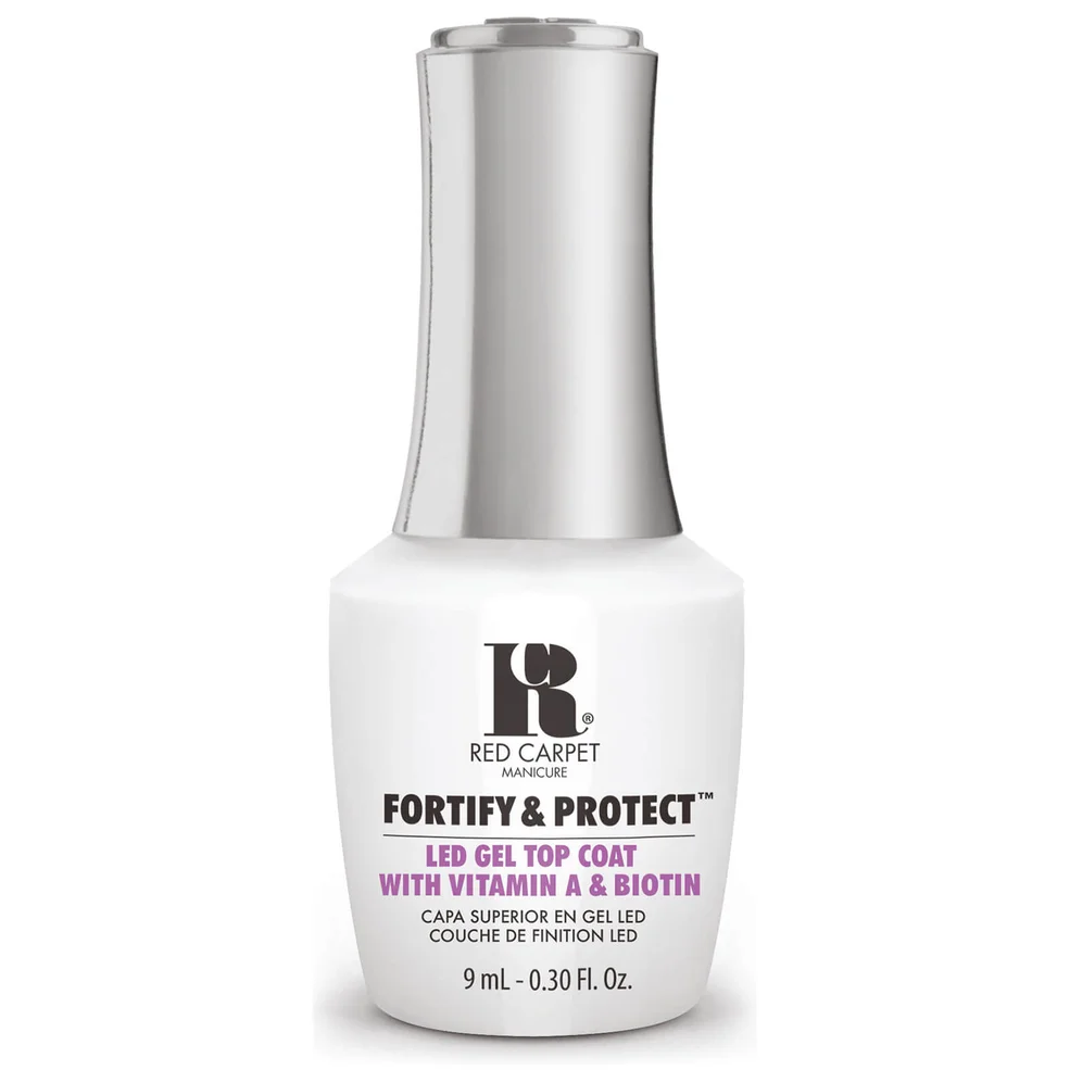 Red Carpet Manicure Fortify & Protect Top Coat LED Gel Polish 9mlImage1