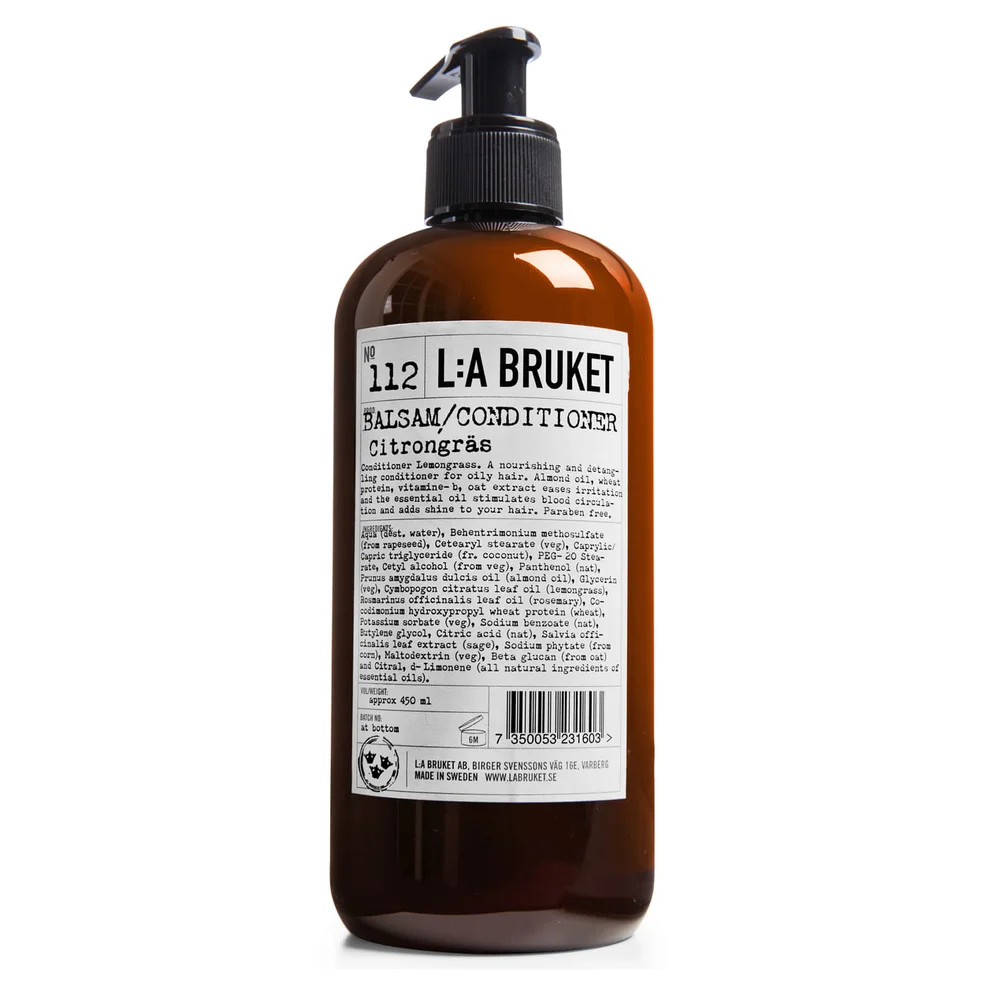 L:A BRUKET Large Lemongrass Conditioner 450mlImage1