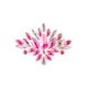Lottie London Self Adhesive Face Gems - Sunset Haze