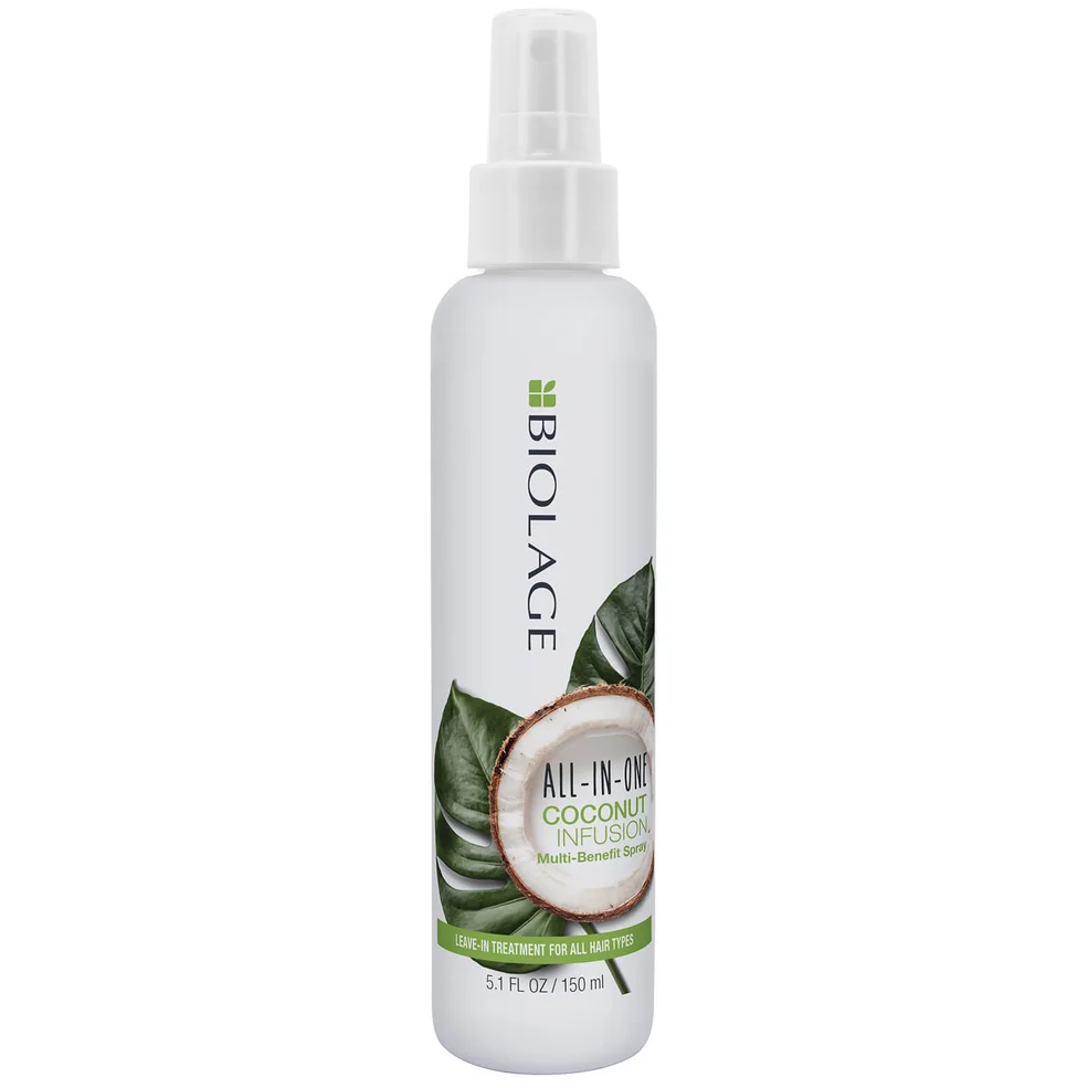 Biolage All-In-One Coconut Infusion Spray Sans rinçage Multi-usages pour tous Types de Cheveux 150 mlImage1
