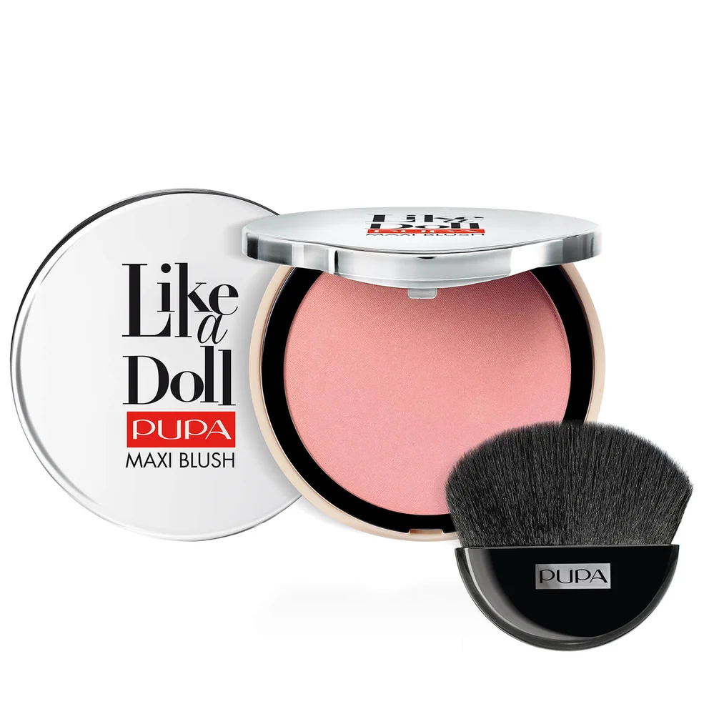 PUPA Like a Doll Maxi Blush Compact 9.5g (Various Shades)Image1