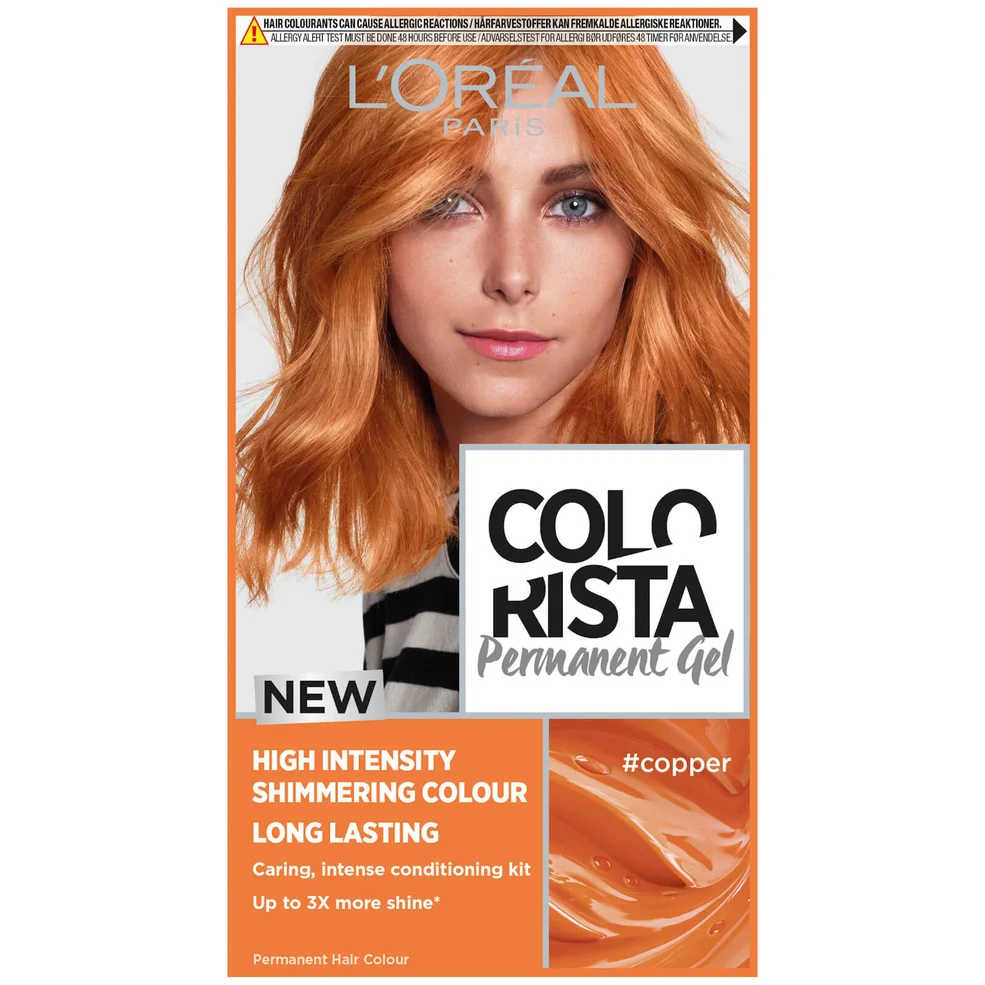 L'Oréal Paris Colorista Permanent Gel Hair Dye (Various Shades)Image1