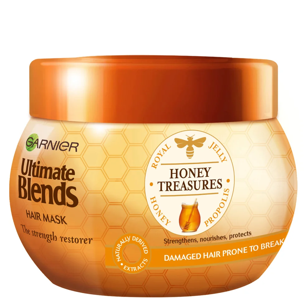 Garnier Ultimate Blends Honey Strengthening Hair Treatment Mask 300mlImage1