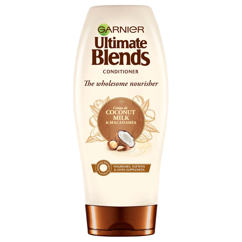 Garnier Ultimate Blends Coconut Milk Dry Hair Conditioner 360mlImage1