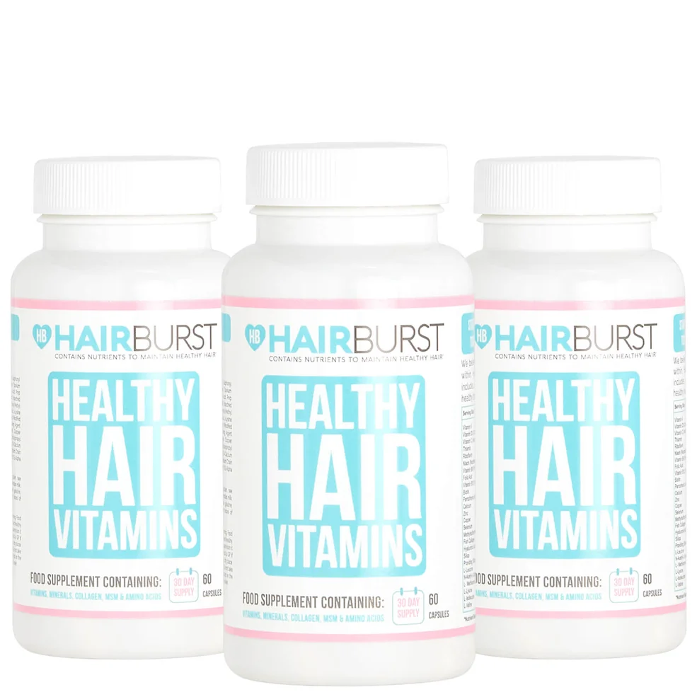 Hairburst 3 x 60 Capsules 3 Month SupplyImage1