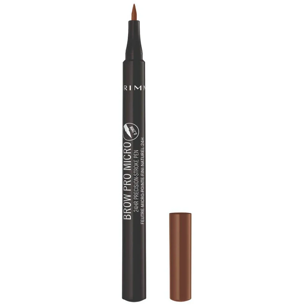 Rimmel Brow Pro Micro 24HR Precision-Stroke Pen 1ml (Various Shades)Image1