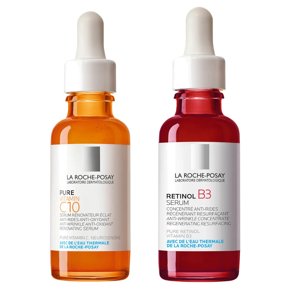 La Roche-Posay Retinol and Vitamin C Serum DuoImage1