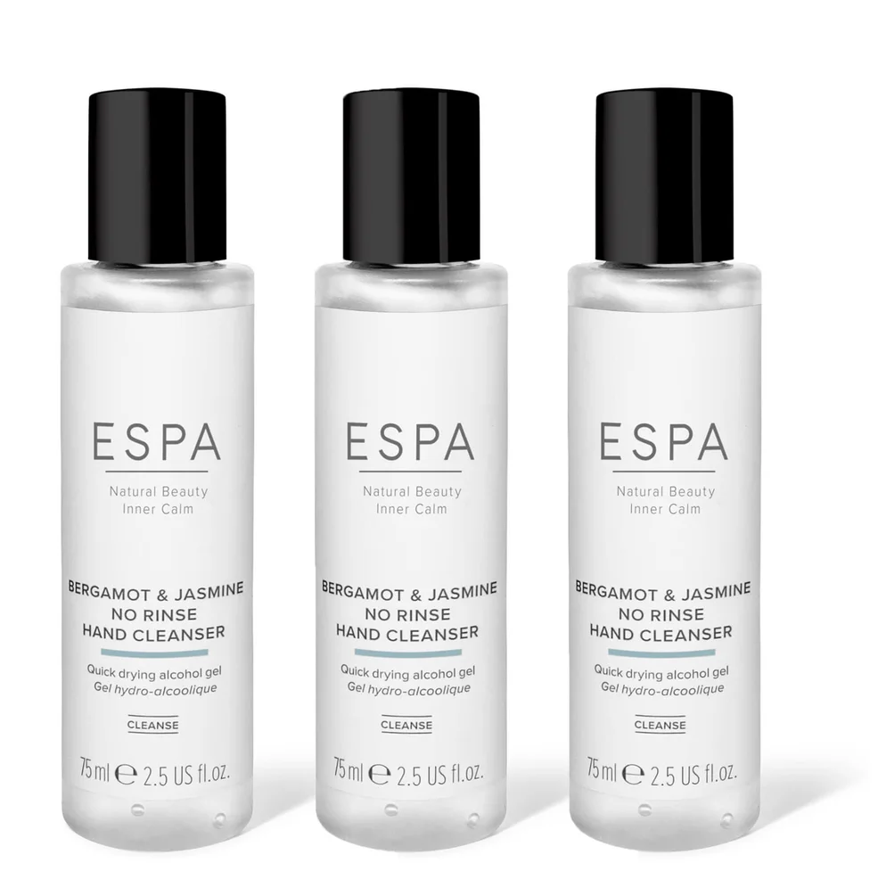 ESPA No Rinse Hand Cleanser TrioImage1
