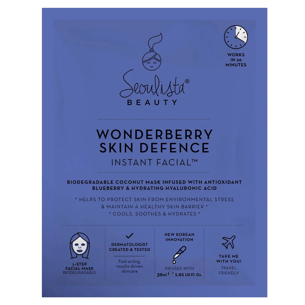 Seoulista Wonderberry Skin Defence Instant Facial 30mlImage1