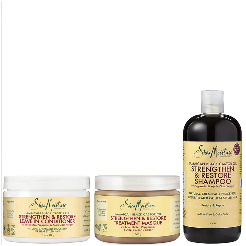 Shea Moisture Jamaican Black Castor Oil BundleImage1