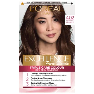 L'Oréal Paris Excellence Crème Permanent Hair Dye (Various Shades) - Shade 4.02 Tempting Brunette