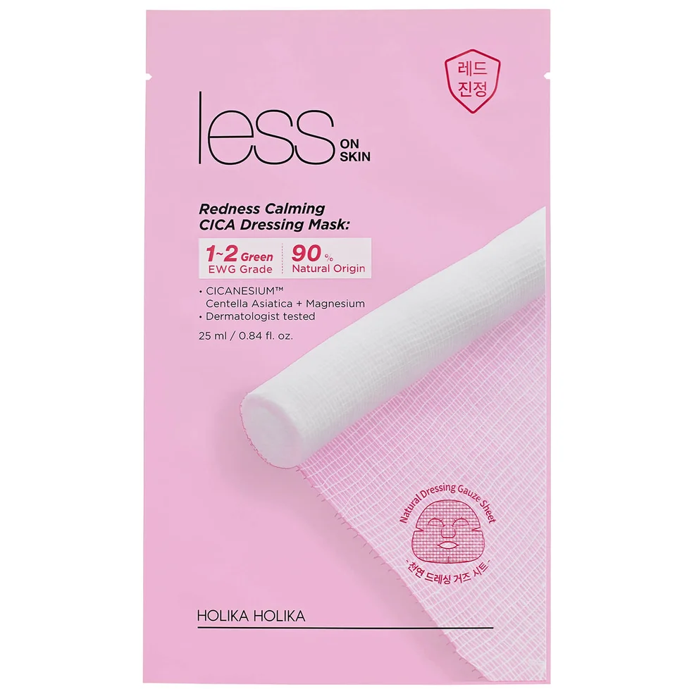 Holika Holika Less On Skin Redness Calming CICA Dressing Mask 25mlImage1