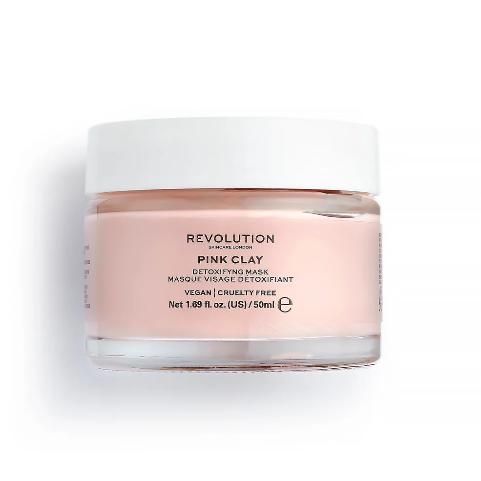 Revolution Skincare Pink Clay Detoxifying Face MaskImage1