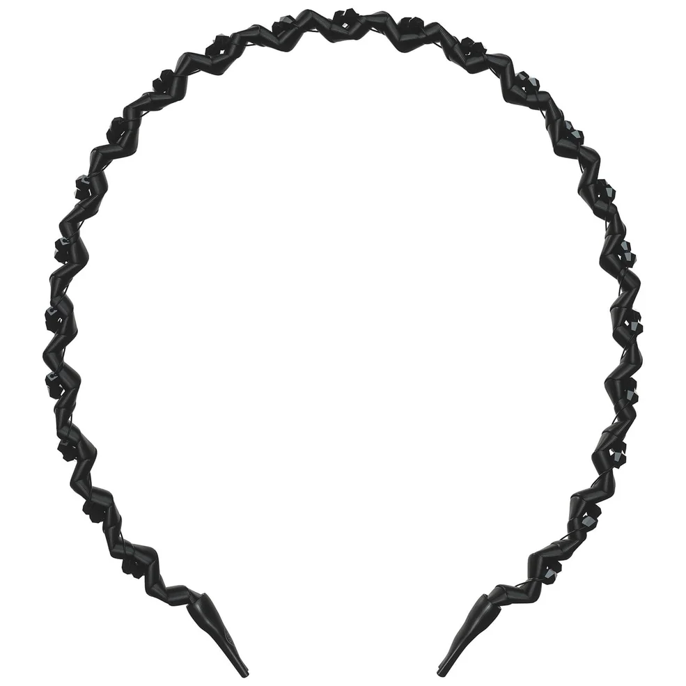 invisibobble HAIRHALO Headband True Dark SparkleImage1