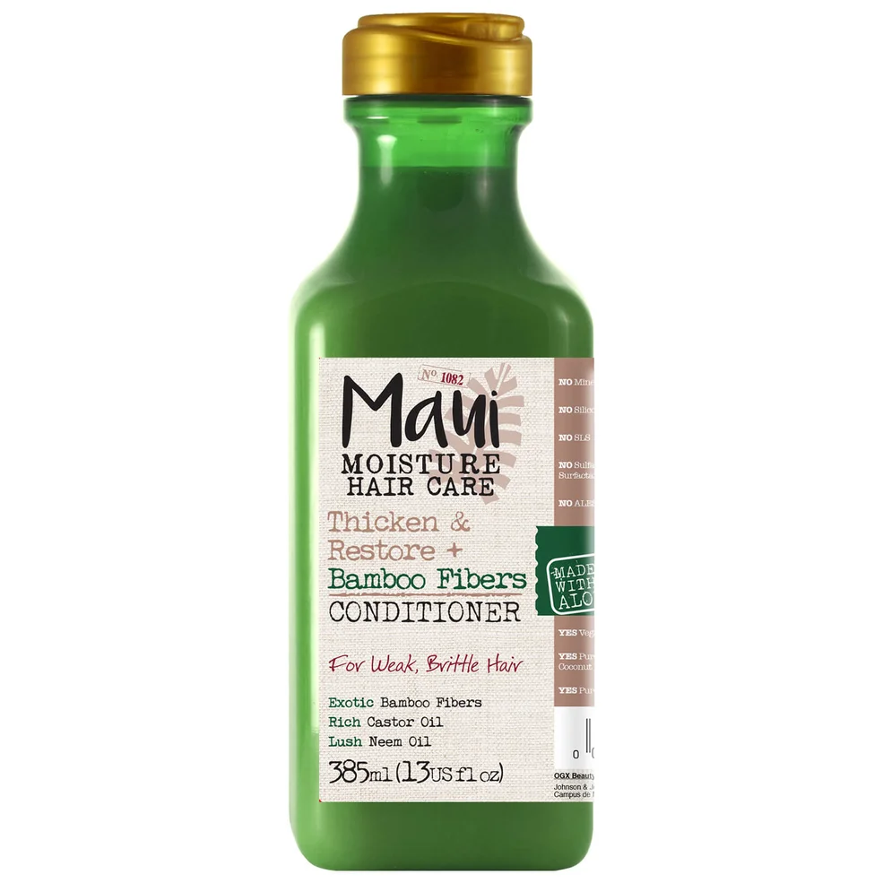 Maui Moisture Thicken and Restore+ Bamboo Fibres Conditioner 385mlImage1