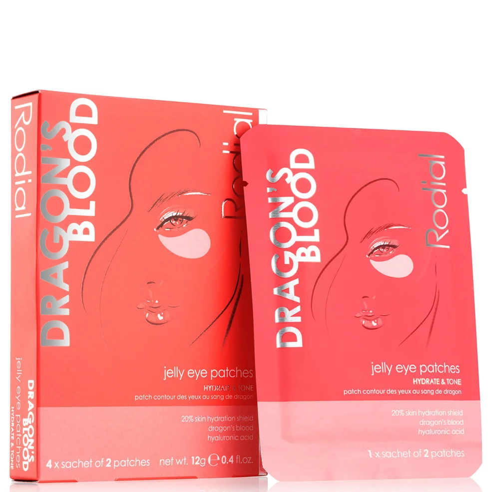 Rodial Dragon's Blood Jelly Eye Patches (Pack of 4)Image1