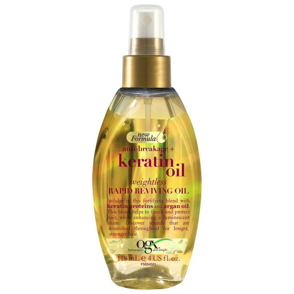 OGX Anti-Breakage+ Keratin Oil Weightless Rapid Reviving Oil Spray 118mlImage1
