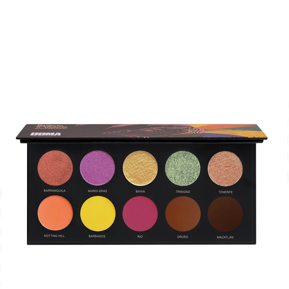 UOMA Beauty Black Magic Palette Colour Palette - Carnival 10gImage1