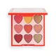 Palette d'ombres à paupières Revolution I Heart Revolution Heartbreakers - Courage