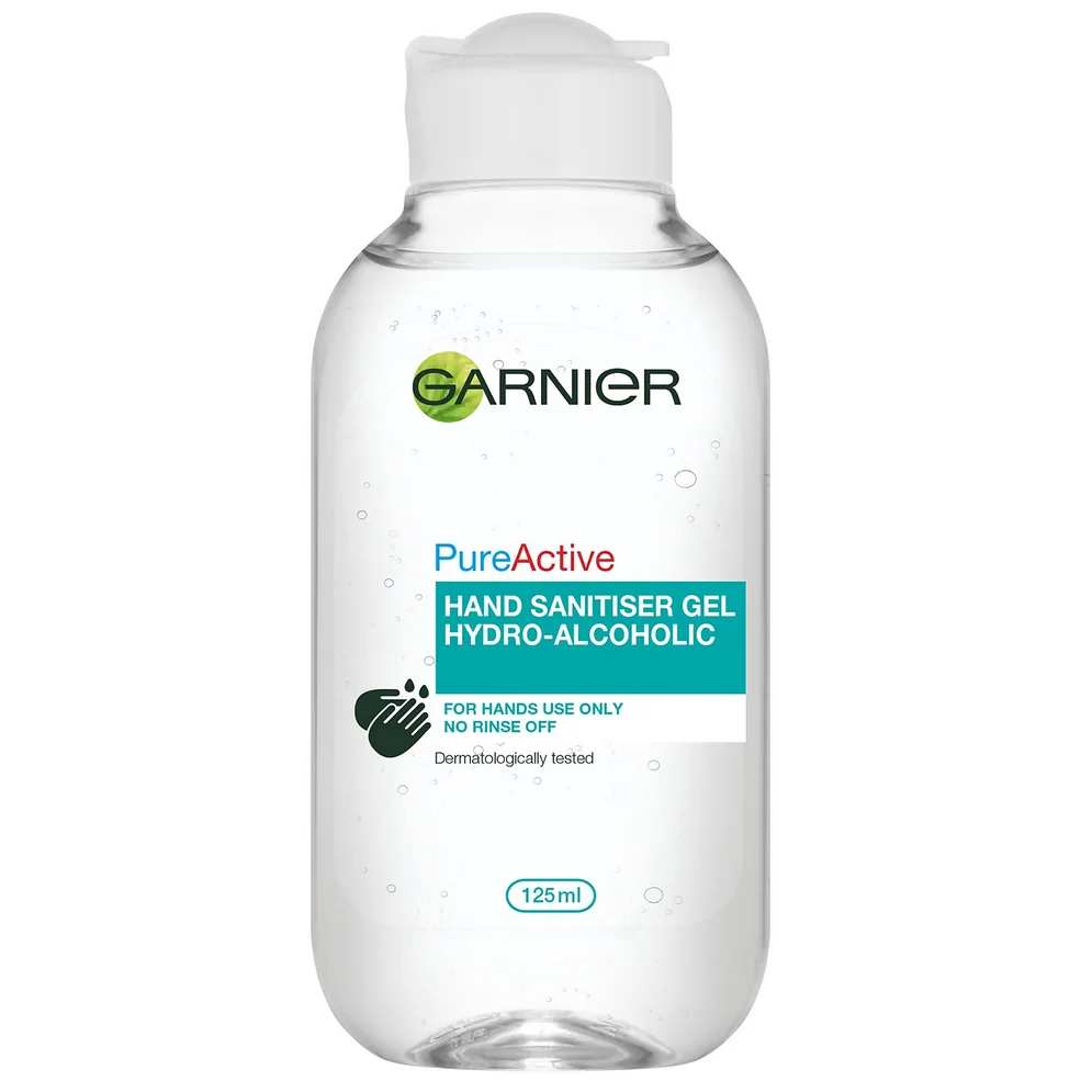 Garnier Pure Active Purifying Hydro Alcoholic Hand Sanitiser Gel 125mlImage1