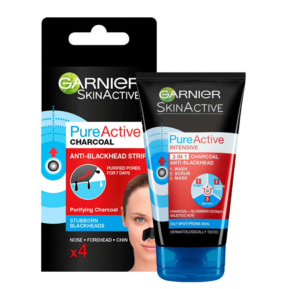 Garnier Pure Active Anti-Blackhead Duo SetImage1