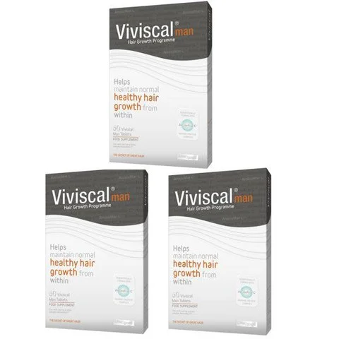 Viviscal Man Hair Growth Supplement (3 x 60) (3 mois d'approvisionnement)Image1