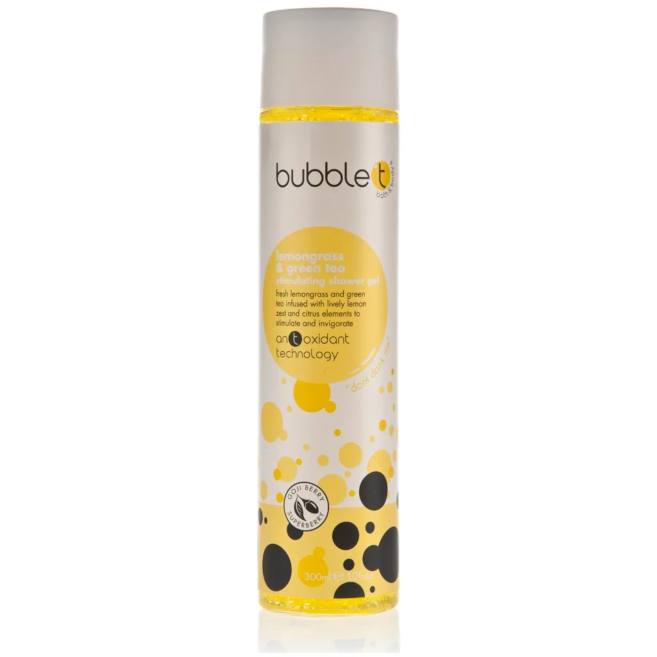 Bubble T Bath and Body Shower Gel in Lemongrass and Green TeaImage1