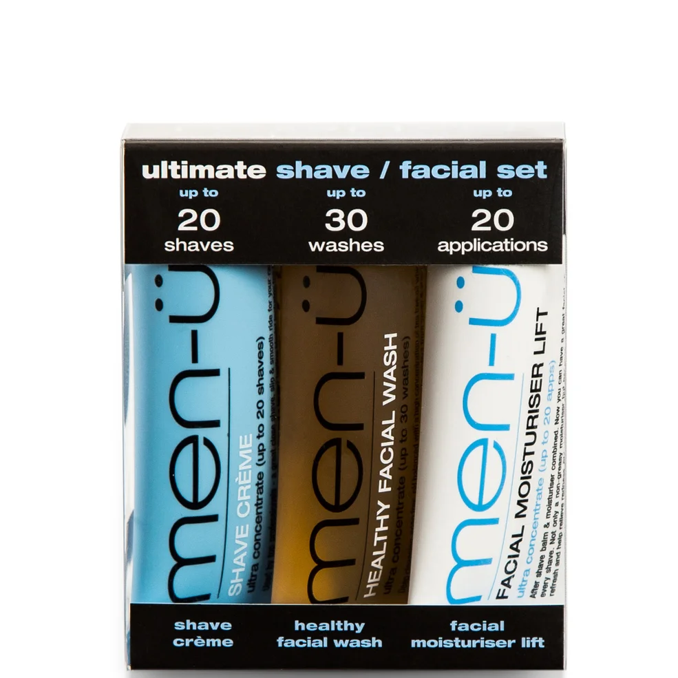 Coffret visage Ultimate Shave men-ü - 15 ml (3 produits)Image1