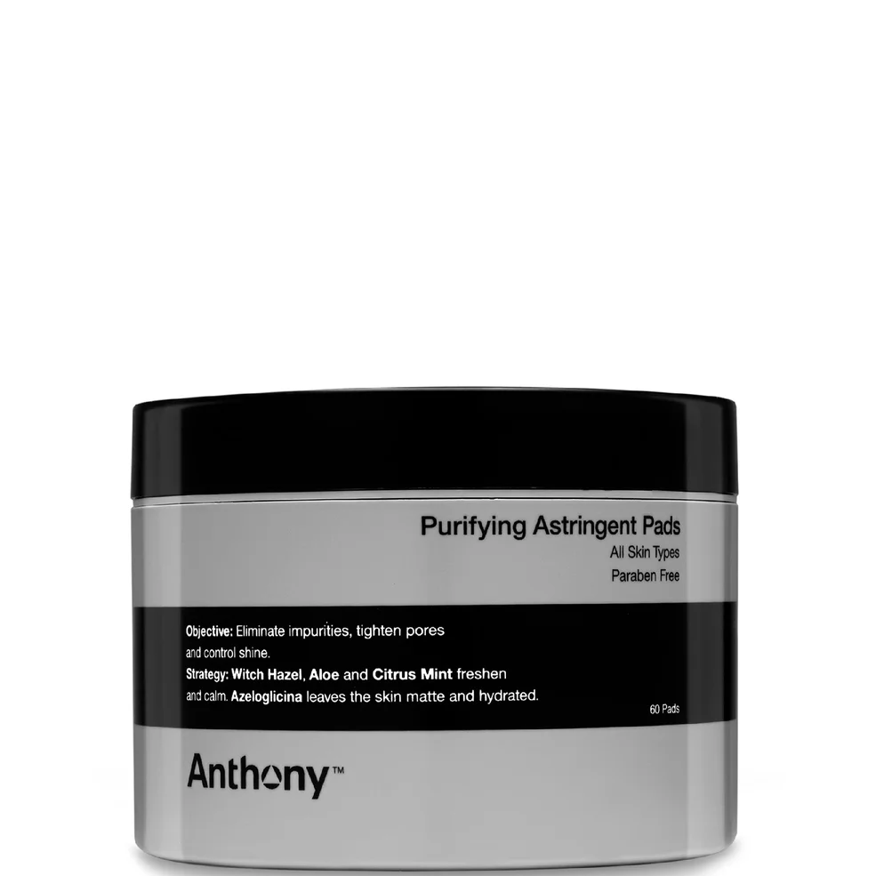 Soin anti-imperfections Anthony Astringent Oil Control Toner PadsImage1