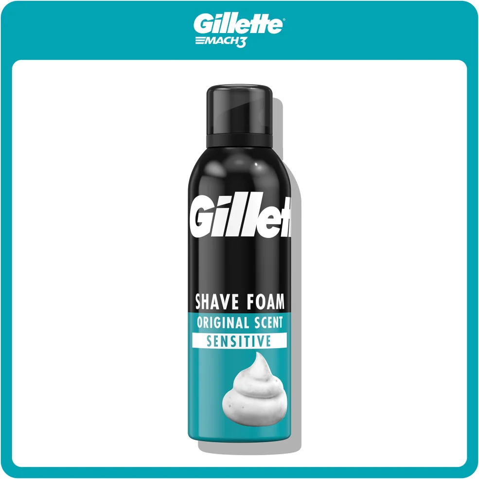 Gillette Shave Foam Sensitive 200mlImage1