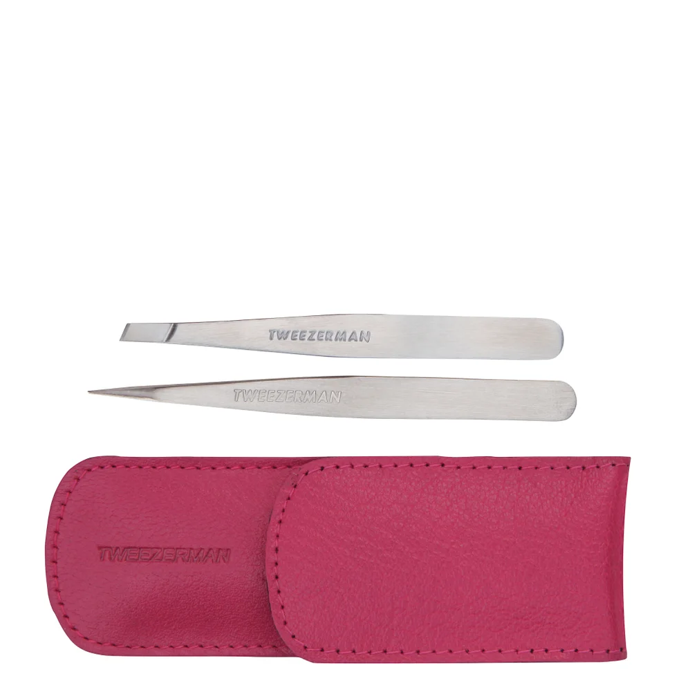 Tweezerman Kit de Petites Pinces à Épiler - RoseImage1