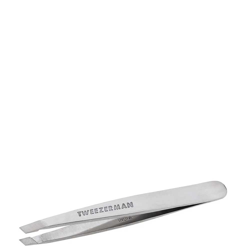Tweezerman Mini Pince à Épiler Biseautée Classique en Acier InoxydableImage1