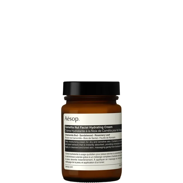 Aesop Crème Hydratante à la Noix de Camélia pour le Visage 120 ml