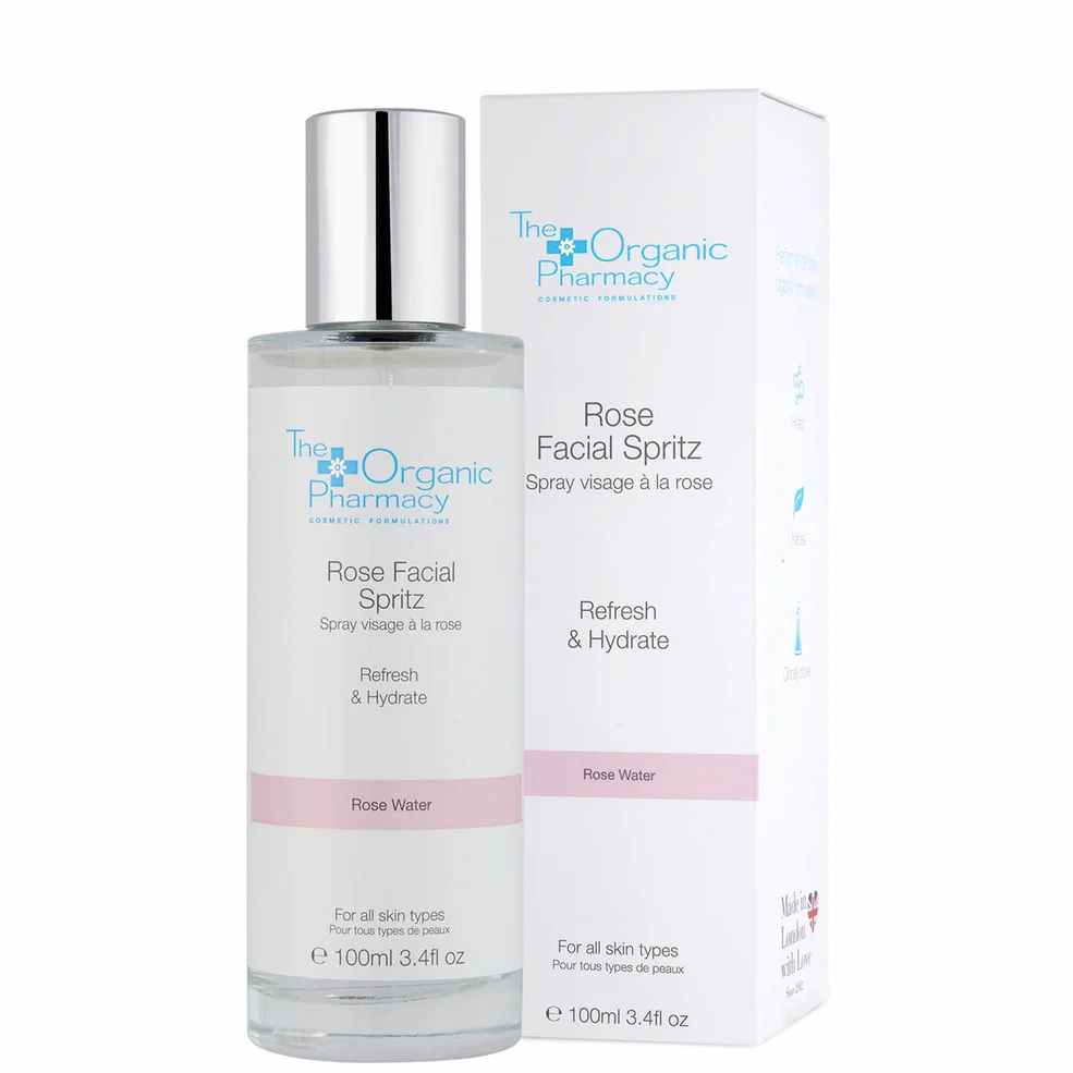 The Organic Pharmacy Rose Facial Spritz Toner 100mlImage1